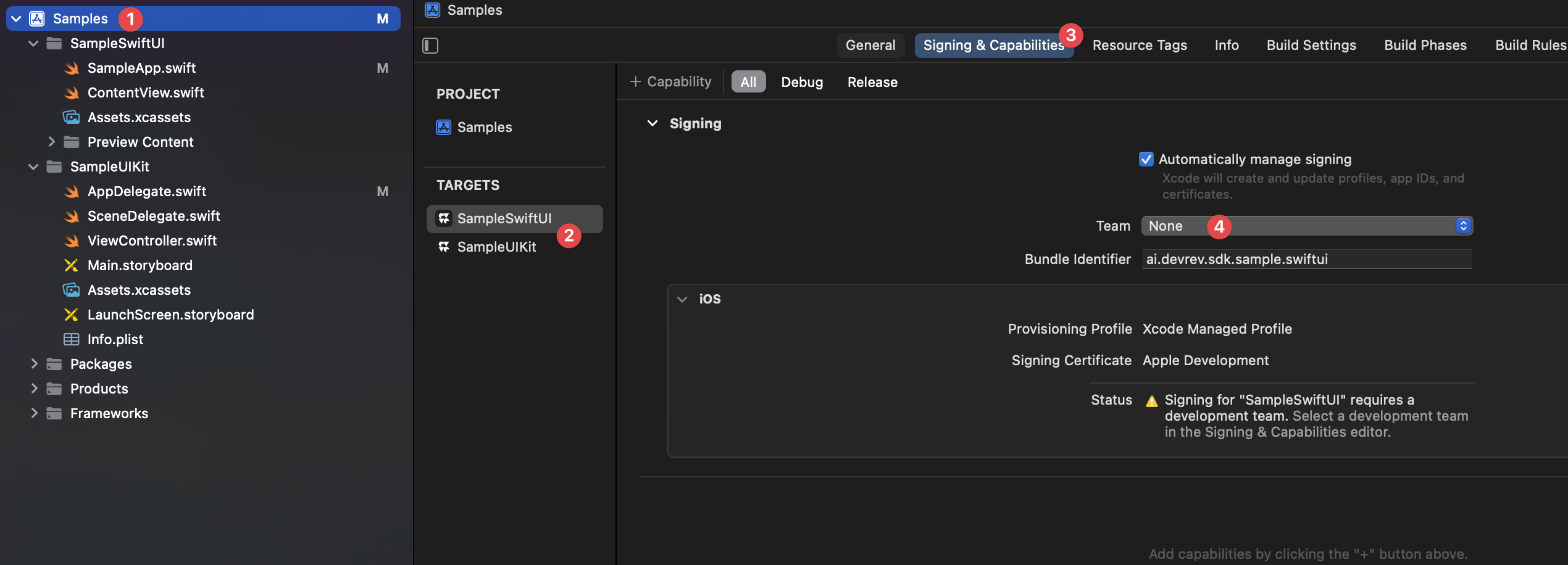 Xcode Signing